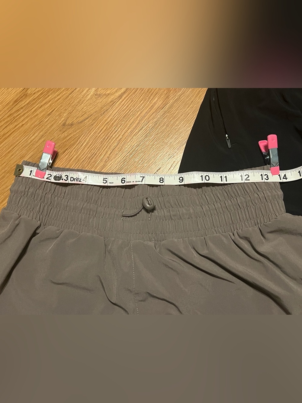 all in motion Black Ribbed Racerback Bra Top (MED) and Shorts (S) Set of (3) - Picture 4 of 16